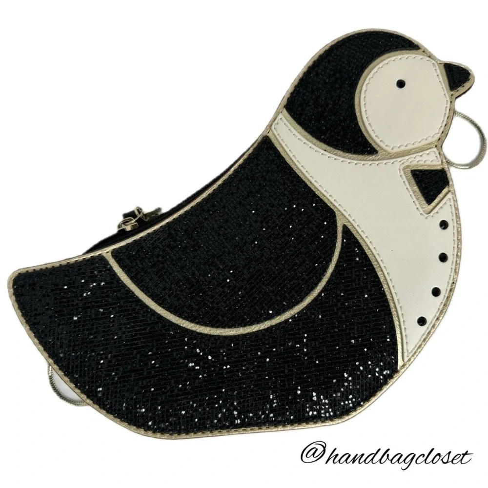 Kate Spade New York Clifton Lane Penguin Crossbody Novelty Bag